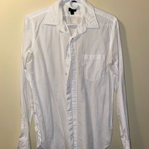 JCrew Mens White Button Down
